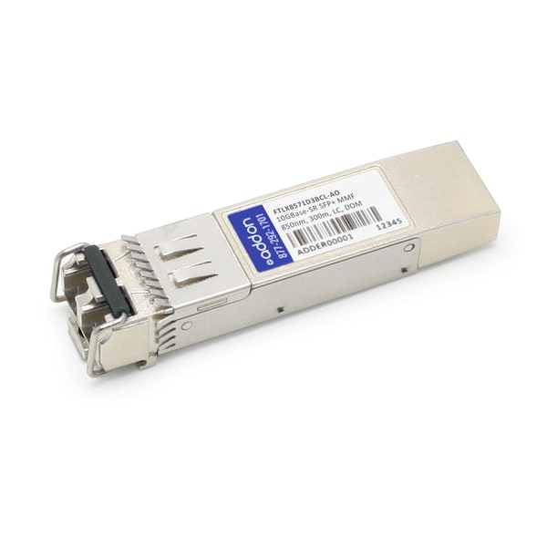 Add-On Addon Finisar Ftlx8571D3Bcl Compatible Taa Compliant 10Gbase-Sr Sfp+ FTLX8571D3BCL-AO - main